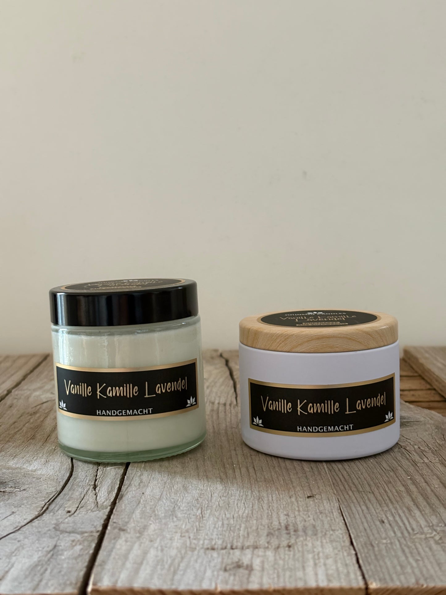 Sojakerze Vanille Kamille Lavendel