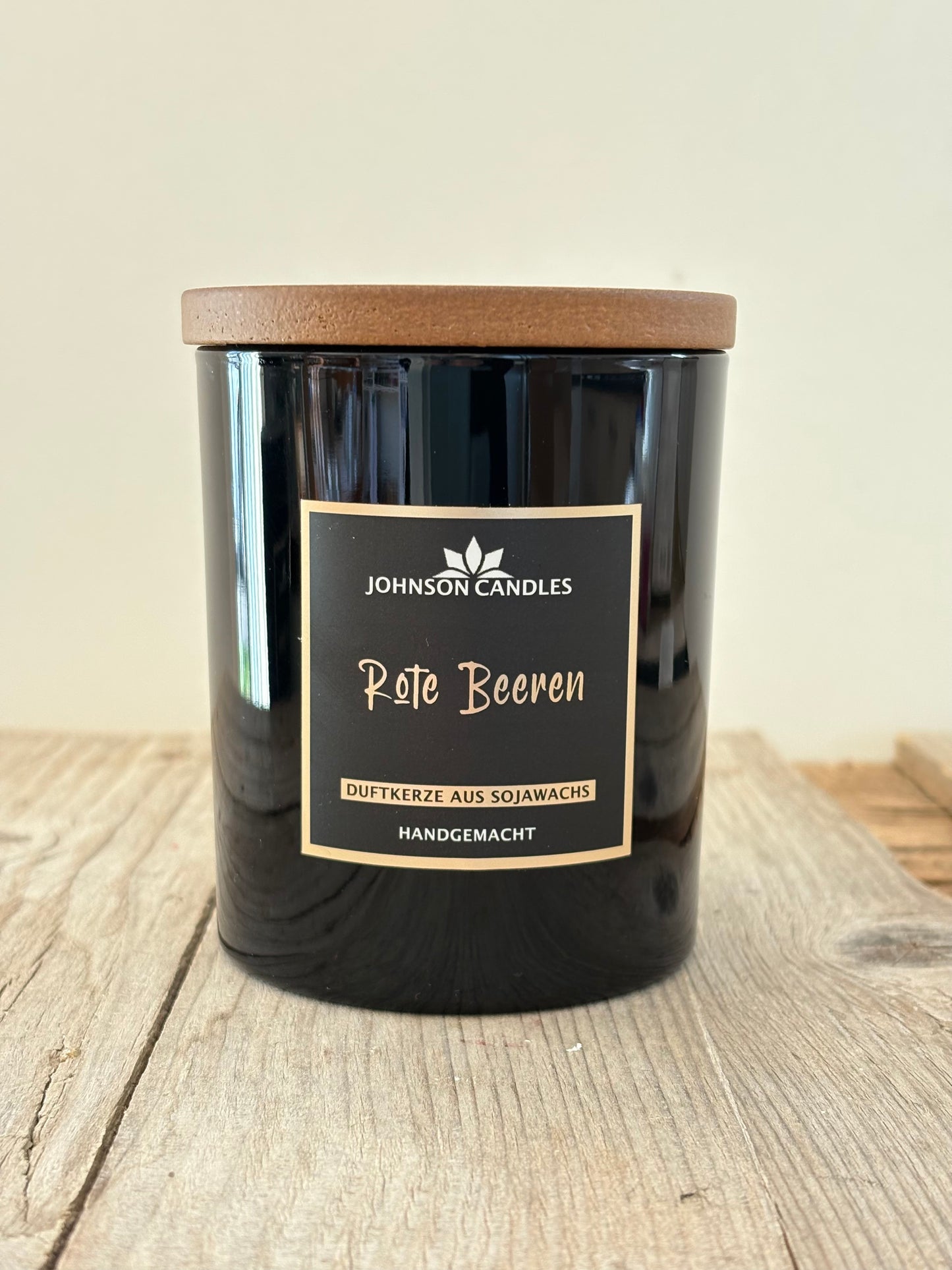 Sojakerze Rote Beeren