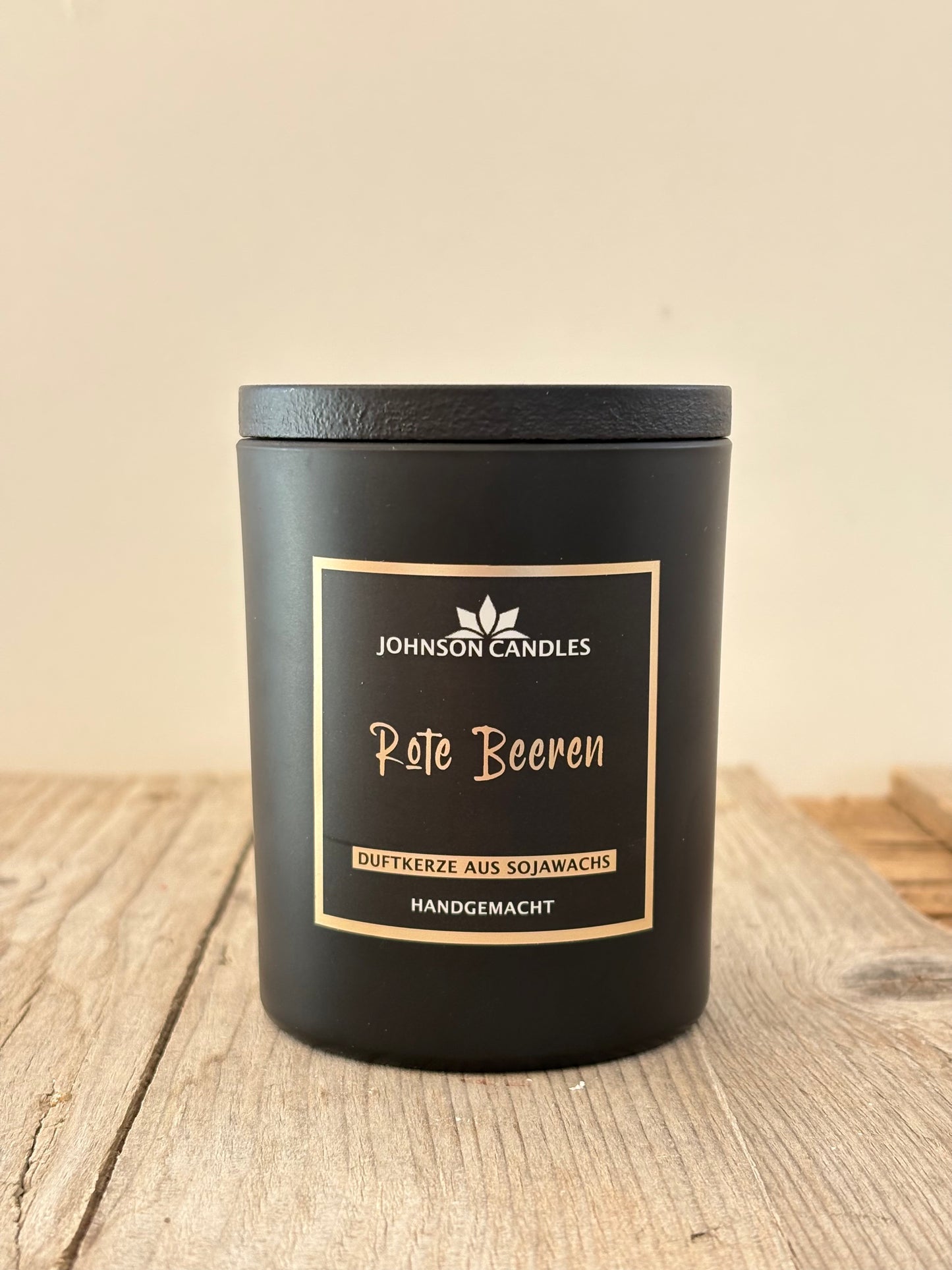 Sojakerze Rote Beeren
