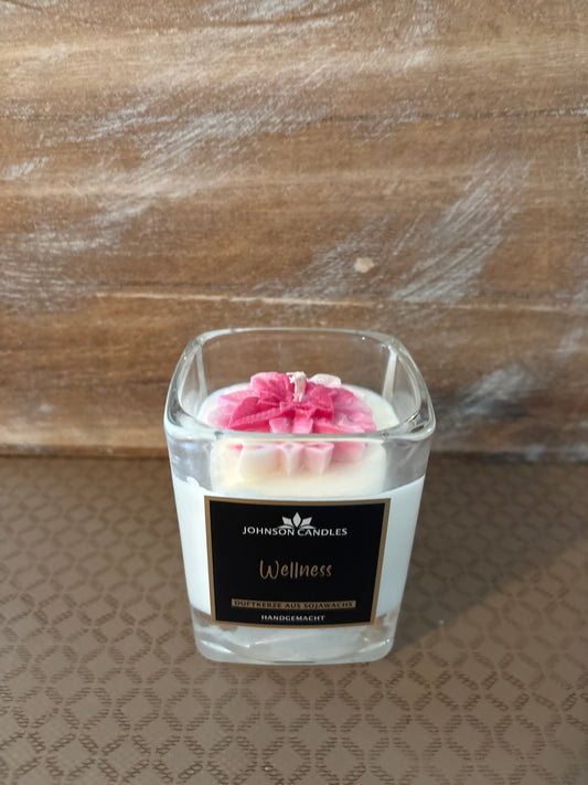 Sojakerze Wellness Blume
