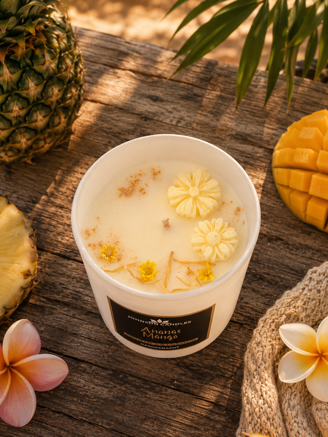 Sojakerze Ananas Mango