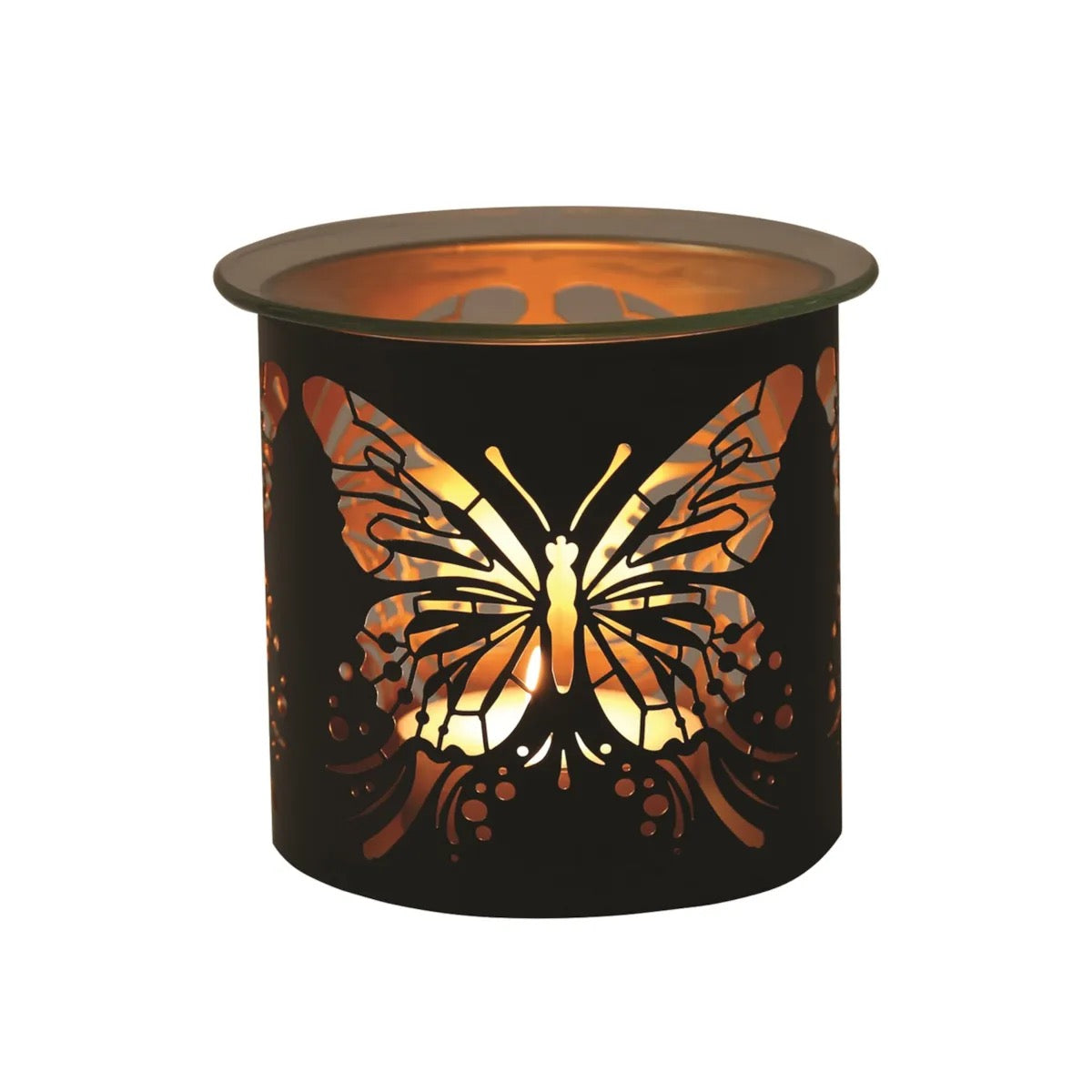 Duftlampe Schmetterling Schwarz