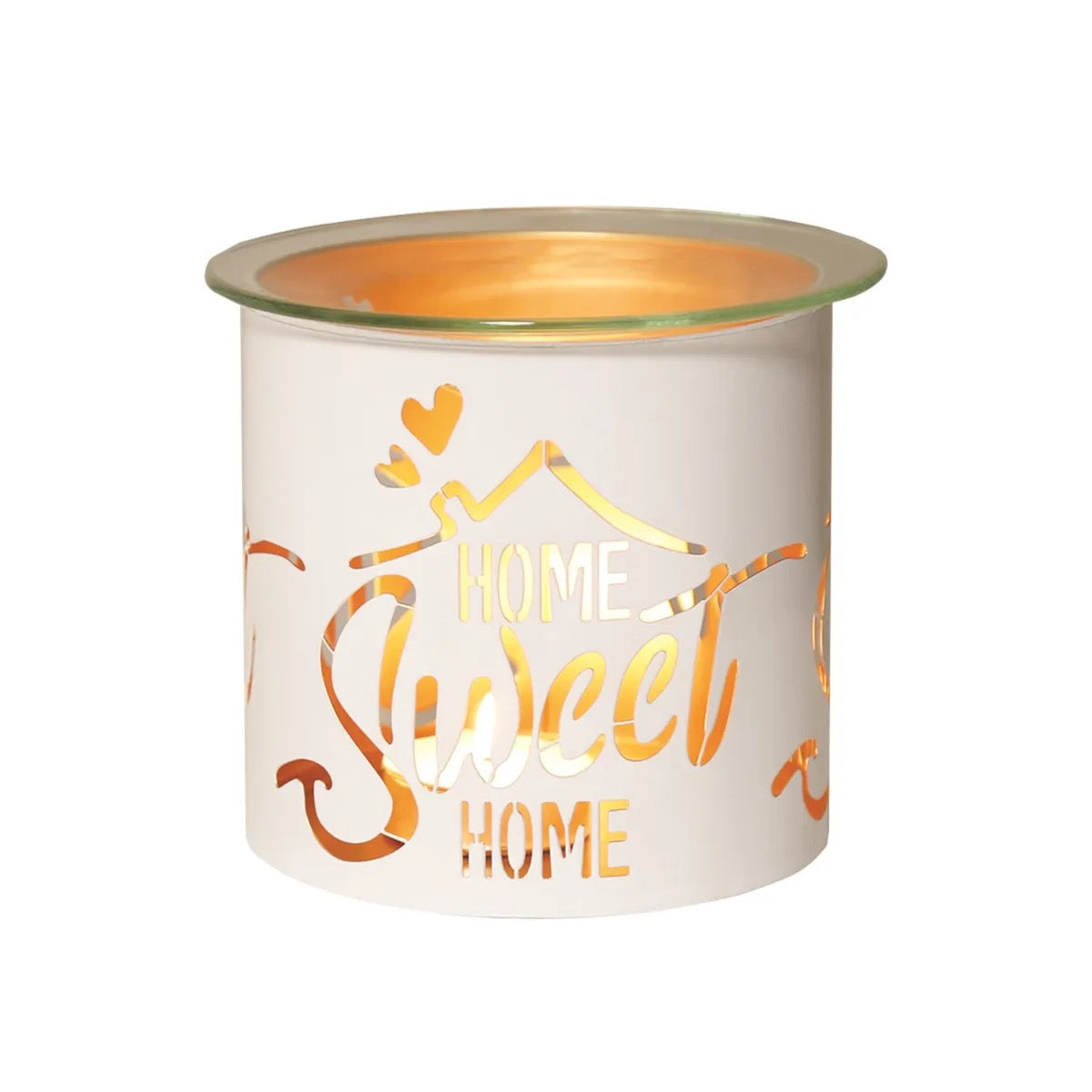 Duftlampe "Home sweet Home"  Weiss