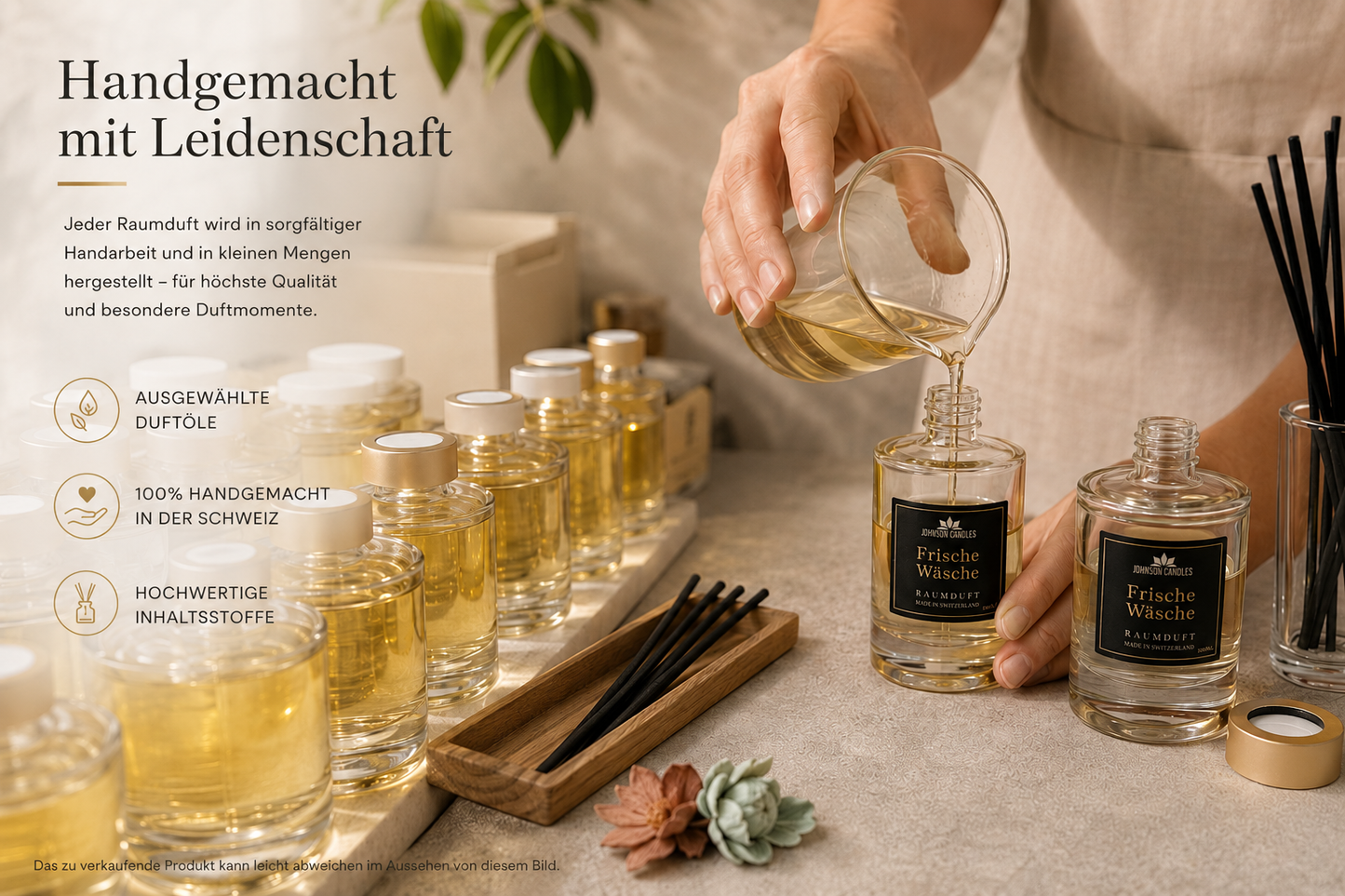 Stäbchen-Raumduft / Reed Diffusor