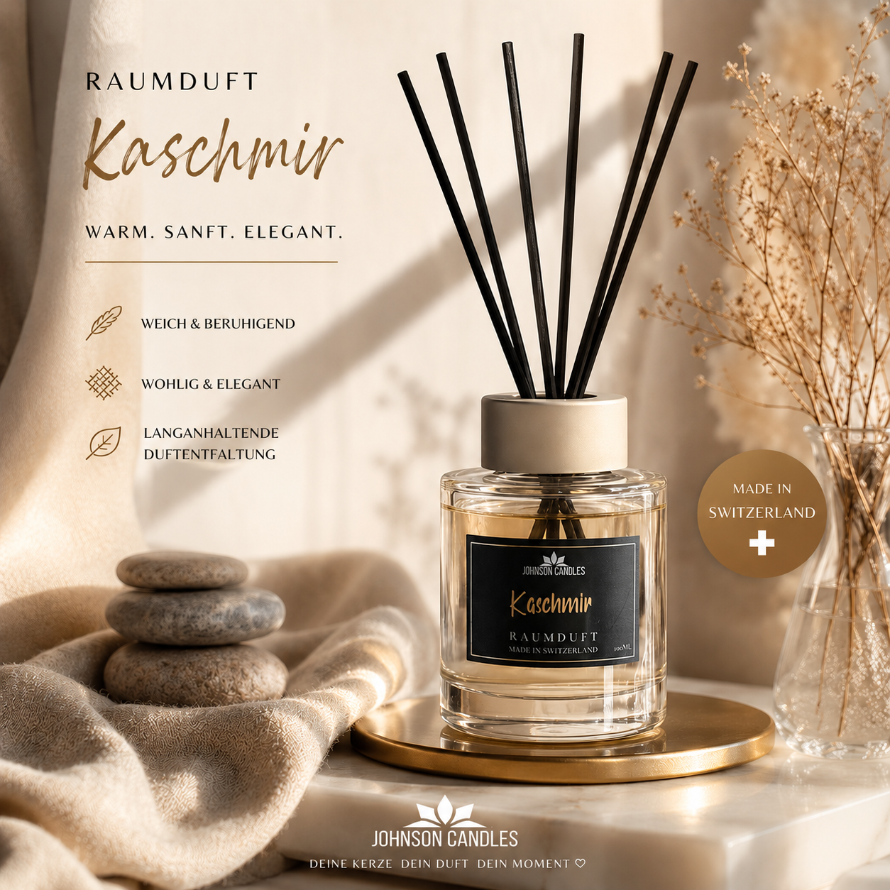 Stäbchen-Raumduft / Reed Diffusor