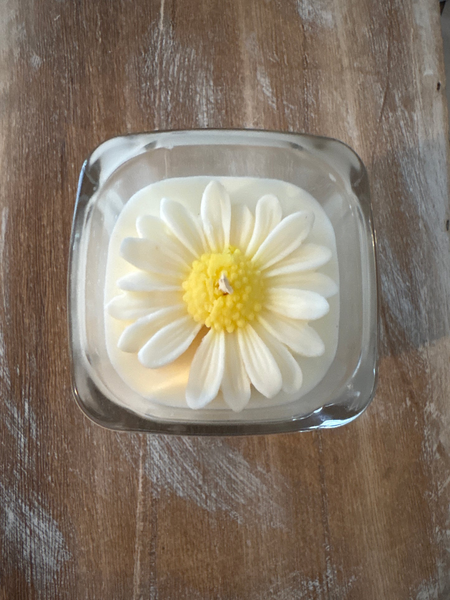 Sojakerze Kaschmir&Sandelholz Blume