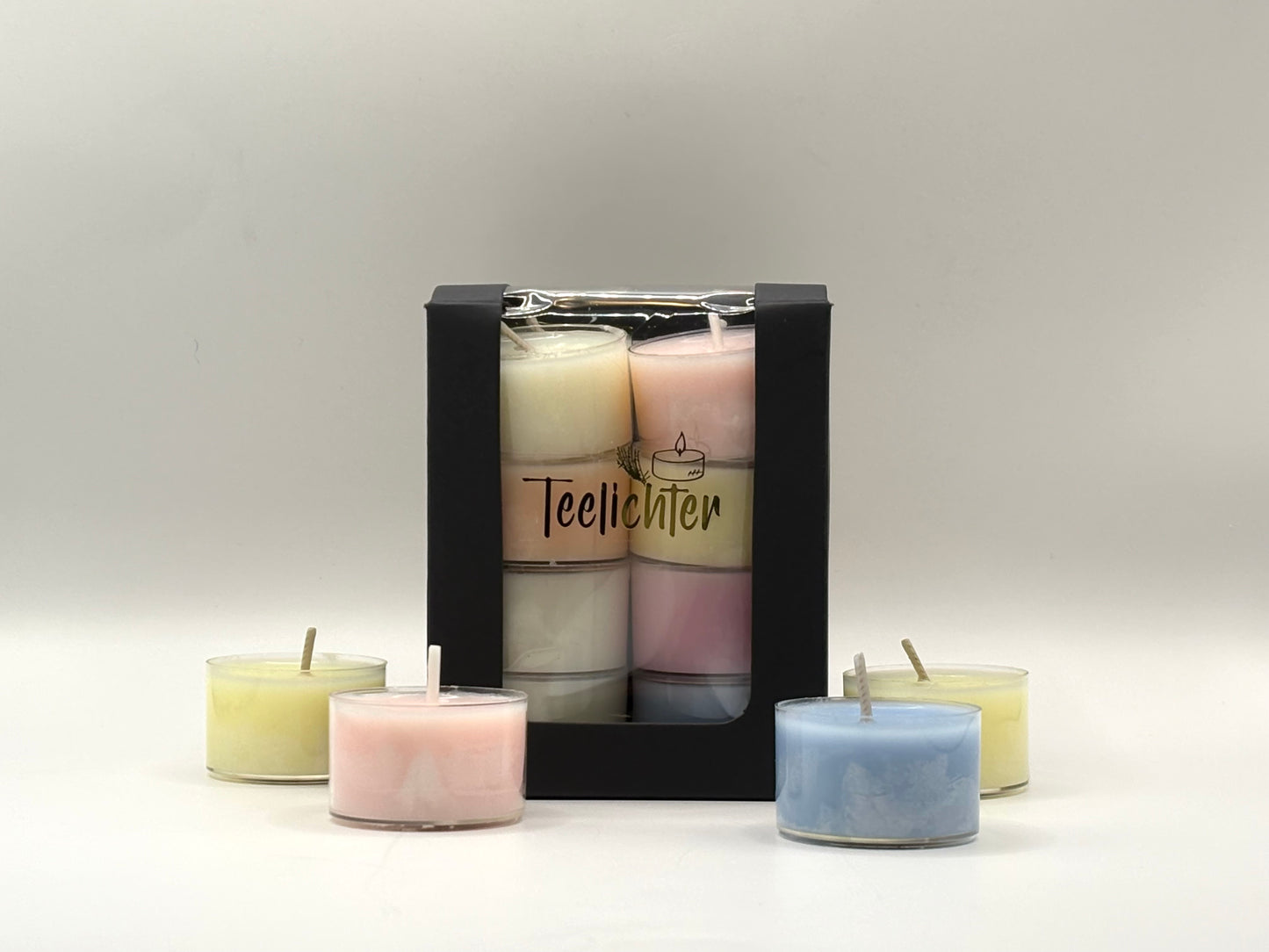 Teelichter  16Stk assortiert