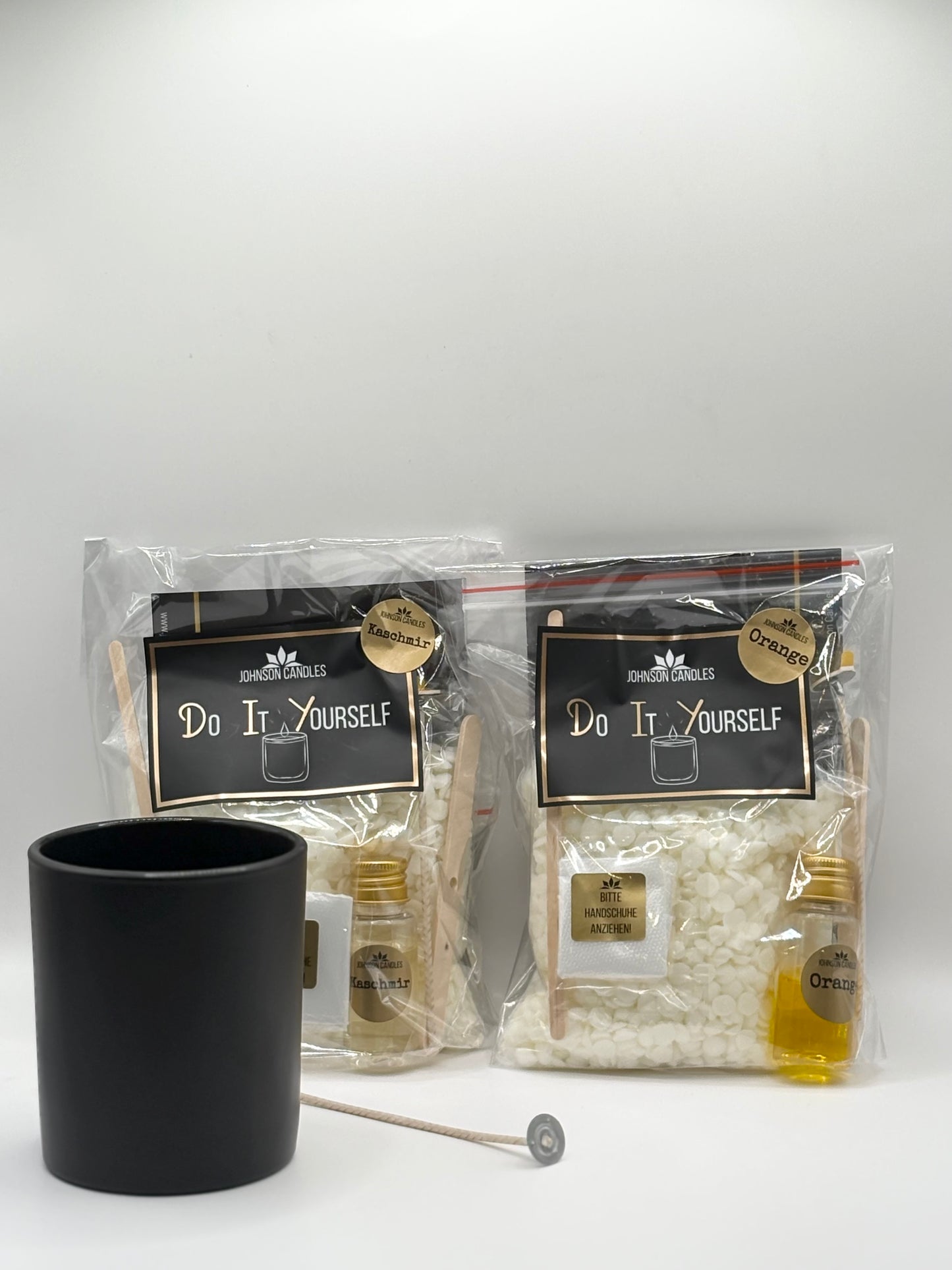 DIY Refill Pack für grosses Kerzenglas 200g