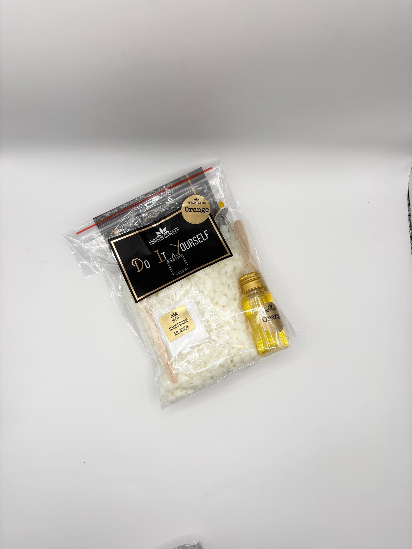 DIY Refill Pack für grosses Kerzenglas 200g