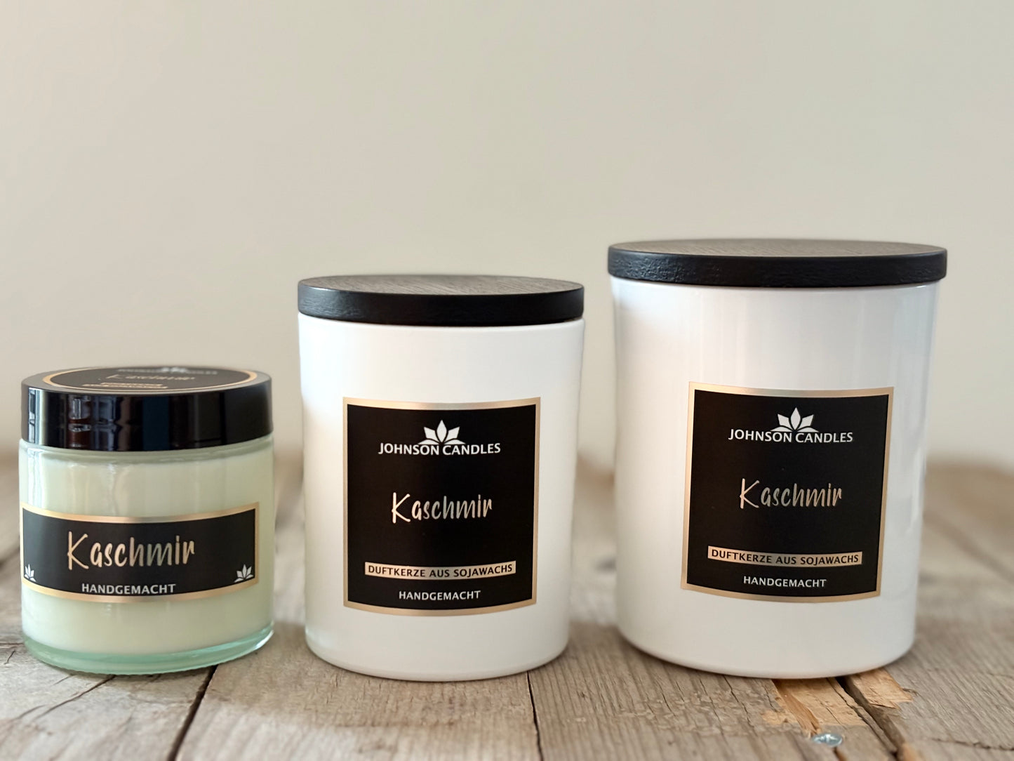 Sojakerze Kaschmir