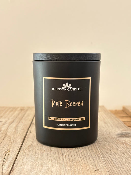 Sojakerze Rote Beeren