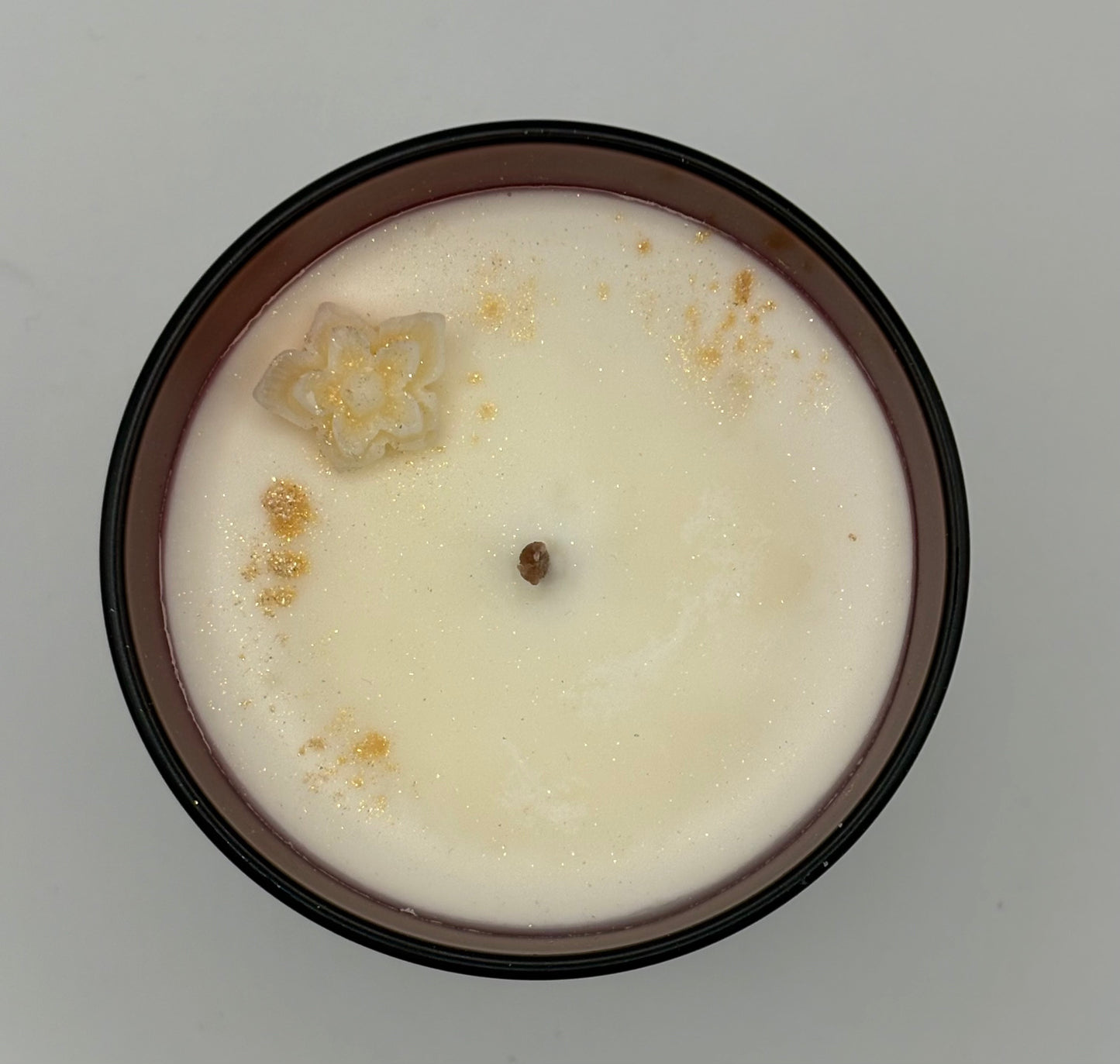 Sojakerze Winternacht